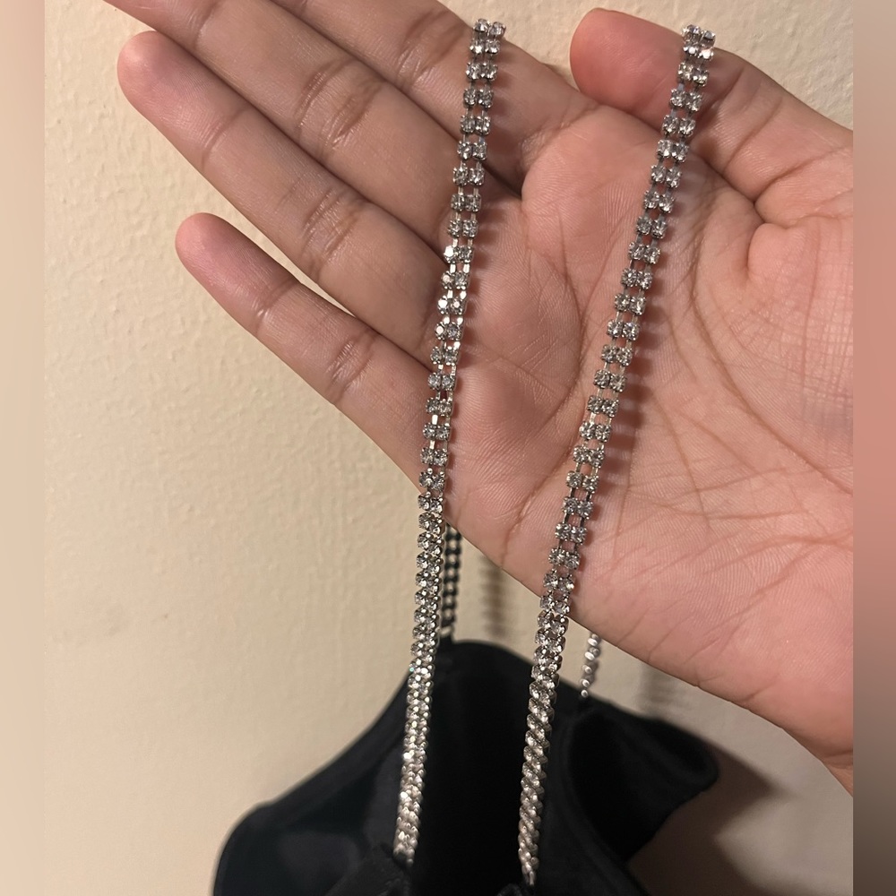 H&M Bodysuit With Crystal Detailed Straps (Size: US Small/ UK 6-8) - Picture 5 of 5